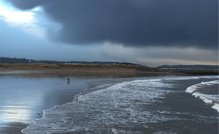 Welcome To Porthcawl in South Wales